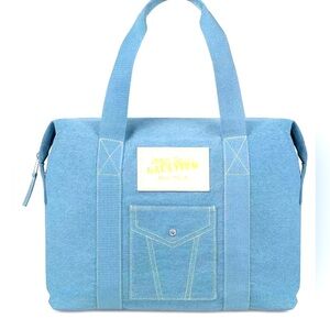 Jean Paul Gaultier Weekender Duffle Bag Denim